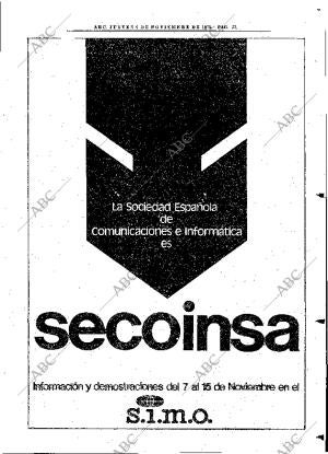 ABC MADRID 06-11-1975 página 71
