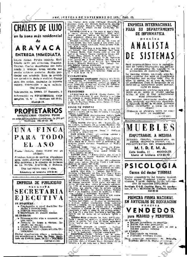 ABC MADRID 06-11-1975 página 81