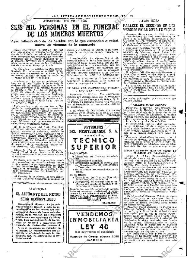 ABC MADRID 06-11-1975 página 91