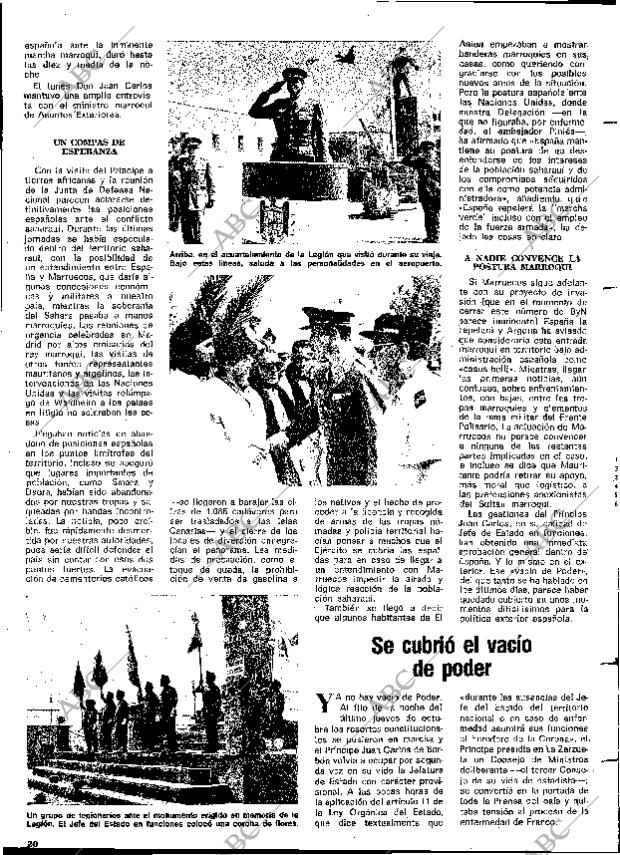 BLANCO Y NEGRO MADRID 08-11-1975 página 20