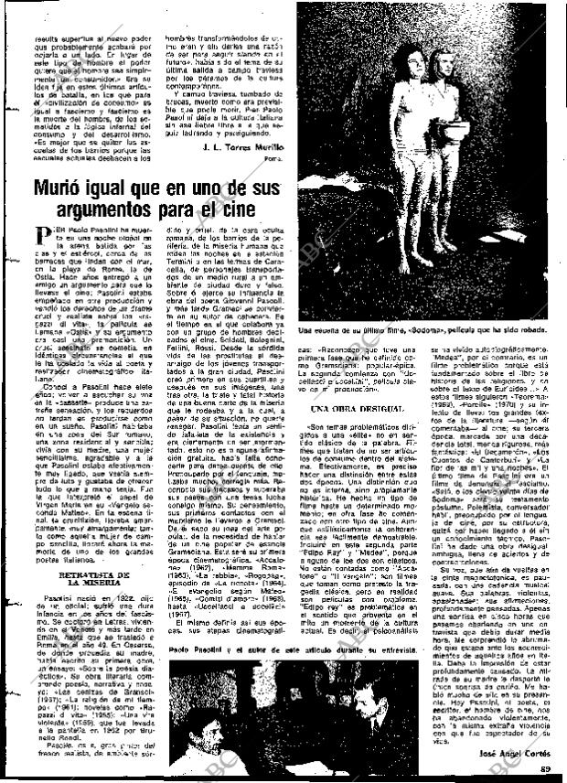 BLANCO Y NEGRO MADRID 08-11-1975 página 89