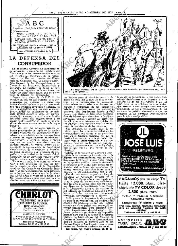ABC MADRID 09-11-1975 página 19