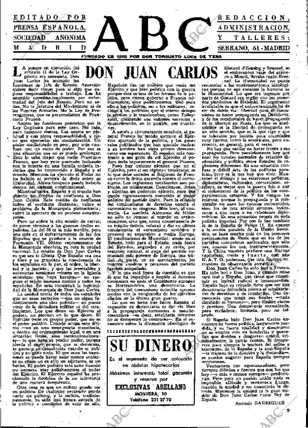 ABC MADRID 09-11-1975 página 3