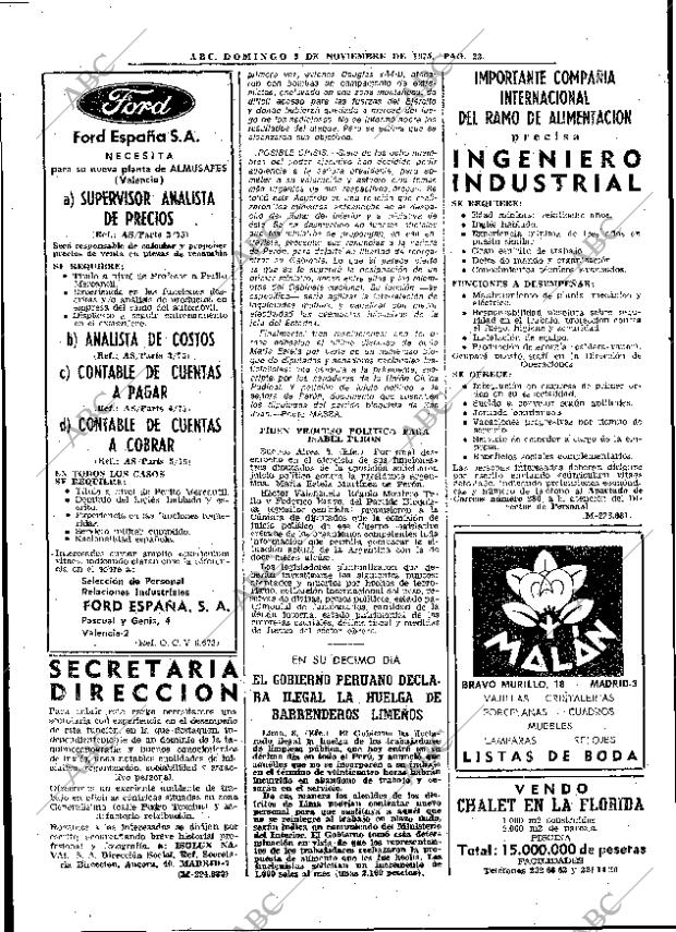 ABC MADRID 09-11-1975 página 38