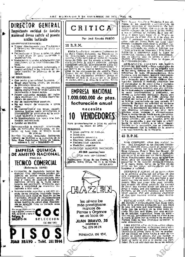 ABC MADRID 09-11-1975 página 72