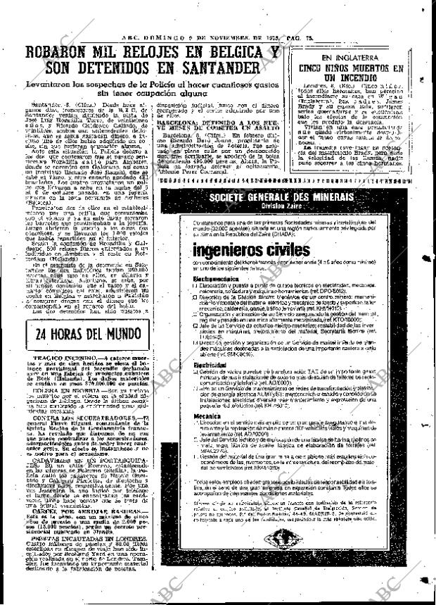 ABC MADRID 09-11-1975 página 91