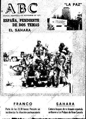 ABC SEVILLA 09-11-1975 página 1