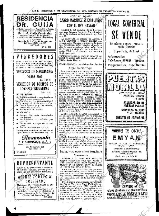 ABC SEVILLA 09-11-1975 página 34