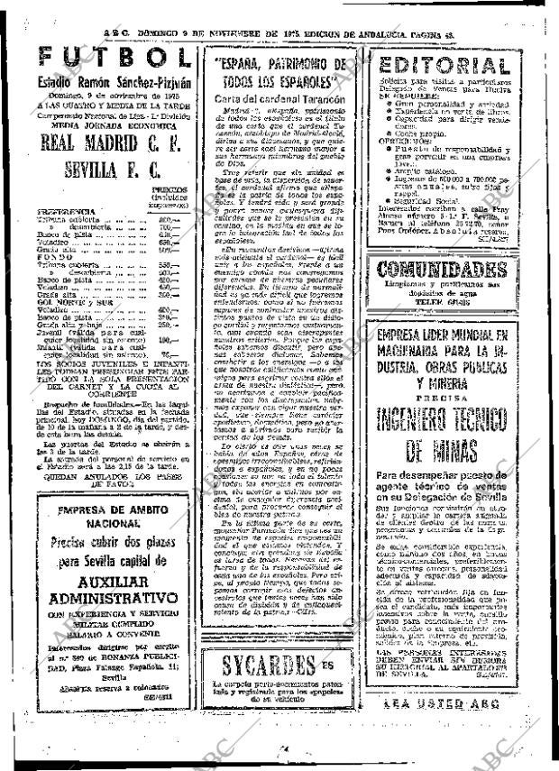ABC SEVILLA 09-11-1975 página 40