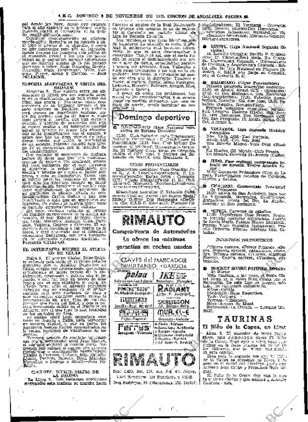 ABC SEVILLA 09-11-1975 página 62