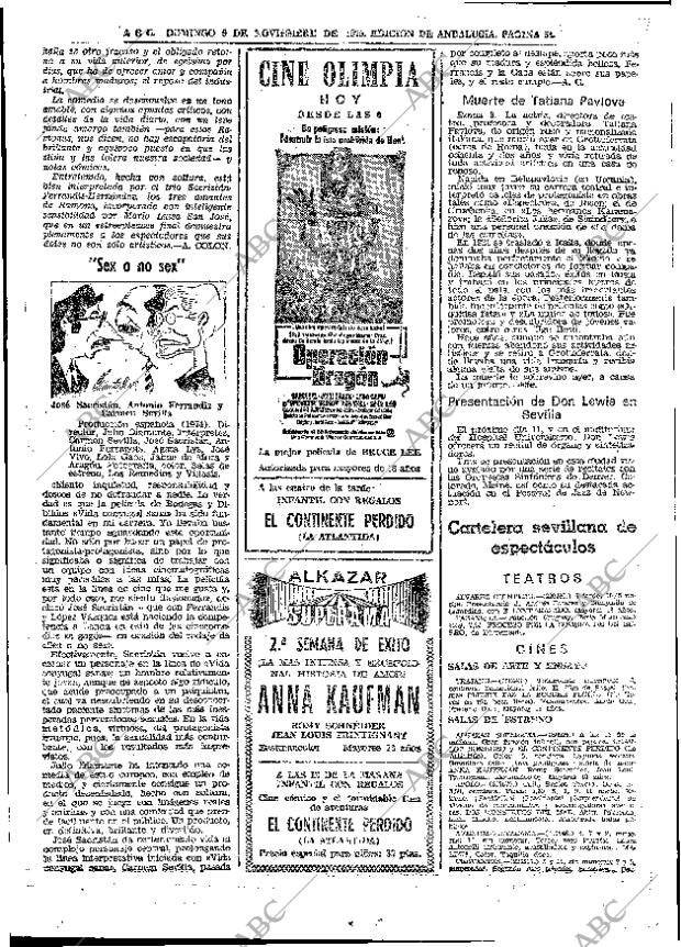 ABC SEVILLA 09-11-1975 página 64