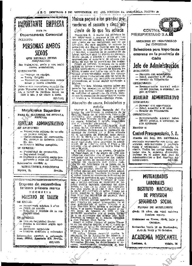 ABC SEVILLA 09-11-1975 página 66