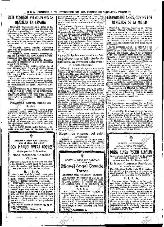 ABC SEVILLA 09-11-1975 página 67