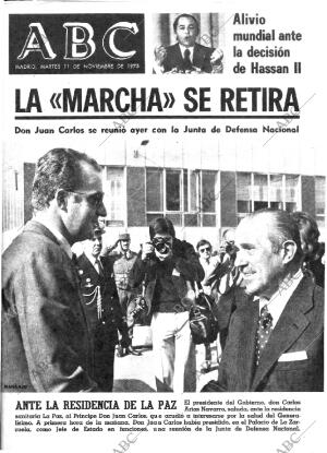 ABC MADRID 11-11-1975 página 1