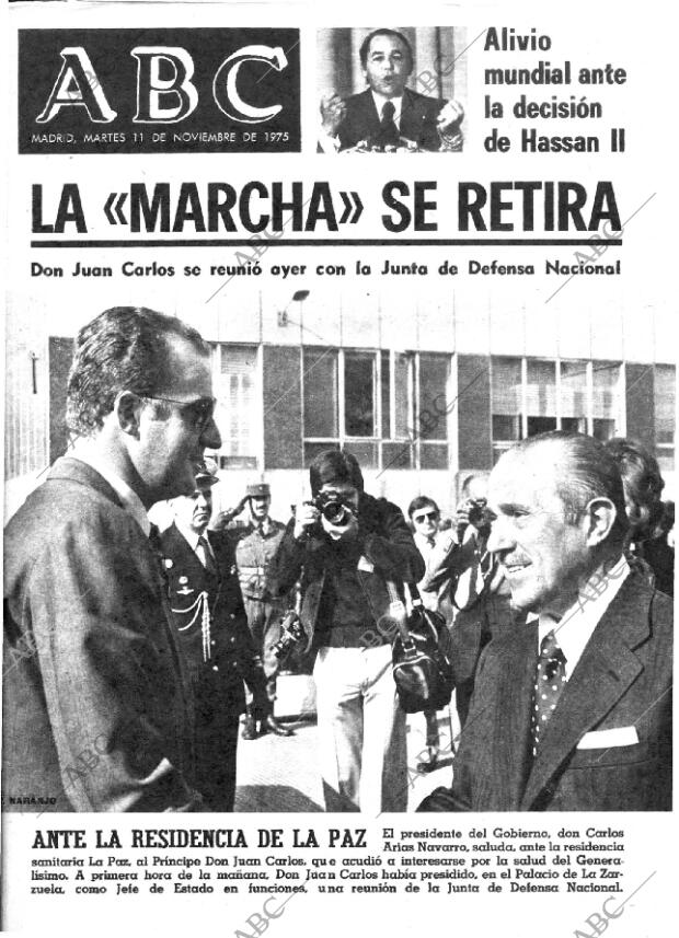 ABC MADRID 11-11-1975 página 1