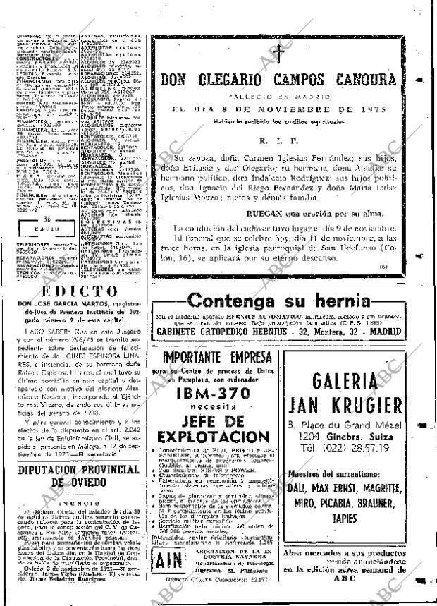 ABC MADRID 11-11-1975 página 115