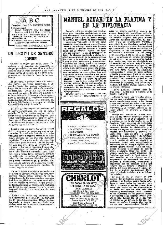 ABC MADRID 11-11-1975 página 27