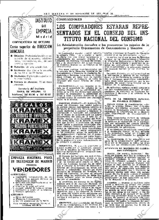 ABC MADRID 11-11-1975 página 42