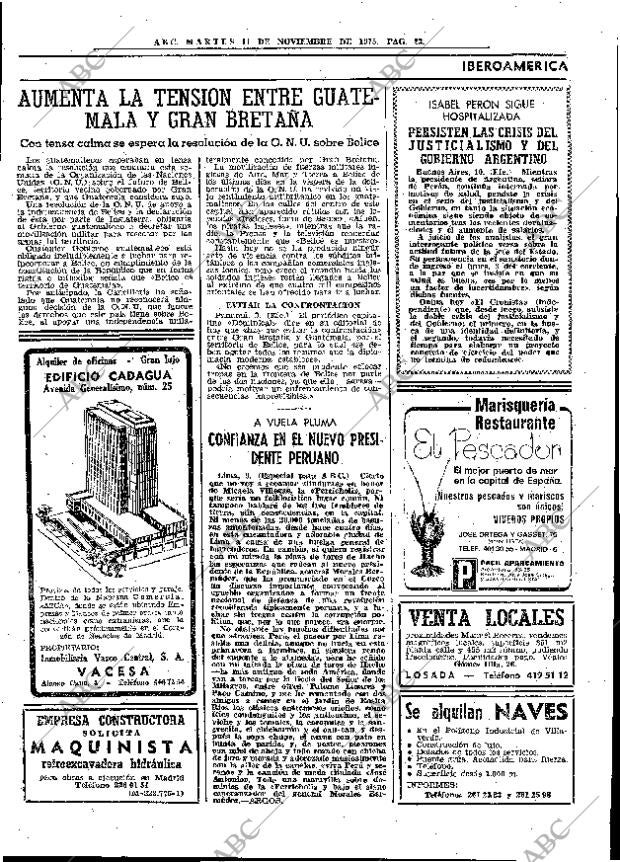 ABC MADRID 11-11-1975 página 47