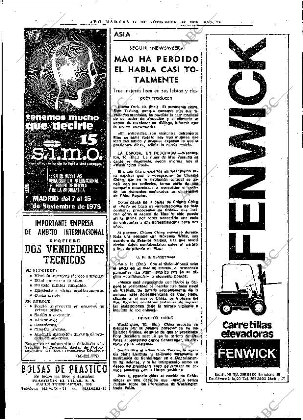 ABC MADRID 11-11-1975 página 48