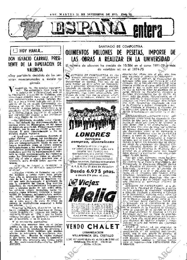 ABC MADRID 11-11-1975 página 53