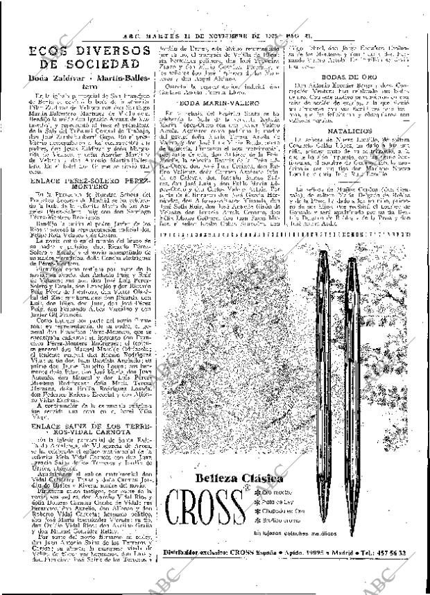 ABC MADRID 11-11-1975 página 65