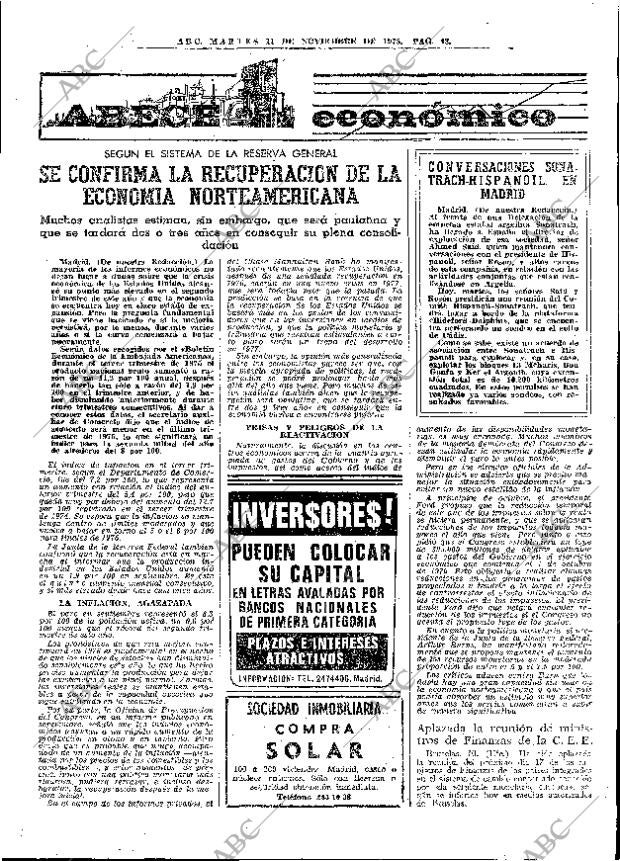 ABC MADRID 11-11-1975 página 67