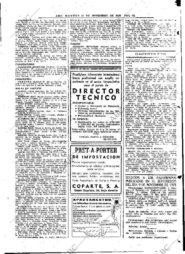 ABC MADRID 11-11-1975 página 85