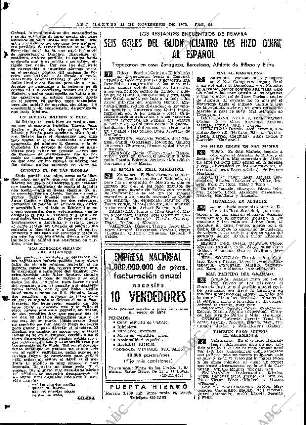 ABC MADRID 11-11-1975 página 88