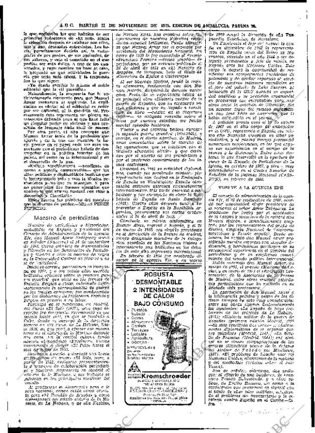 ABC SEVILLA 11-11-1975 página 28