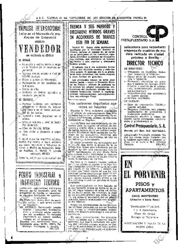 ABC SEVILLA 11-11-1975 página 34