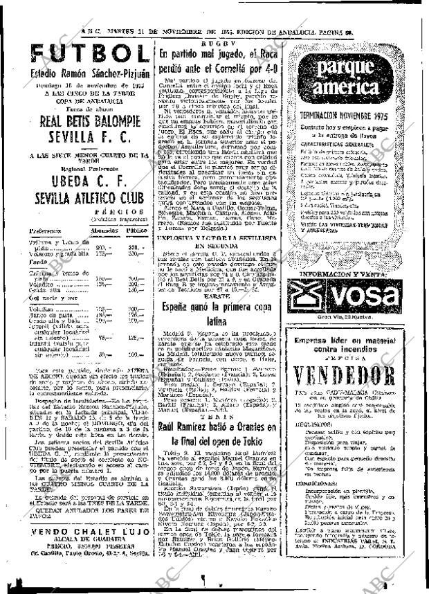 ABC SEVILLA 11-11-1975 página 60