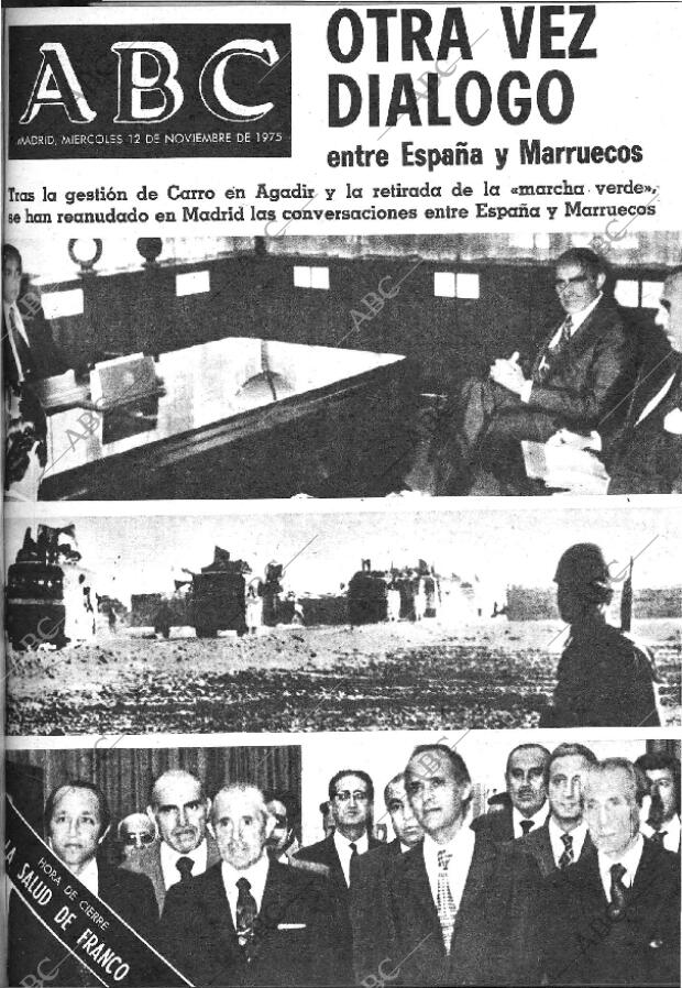 ABC MADRID 12-11-1975 página 1
