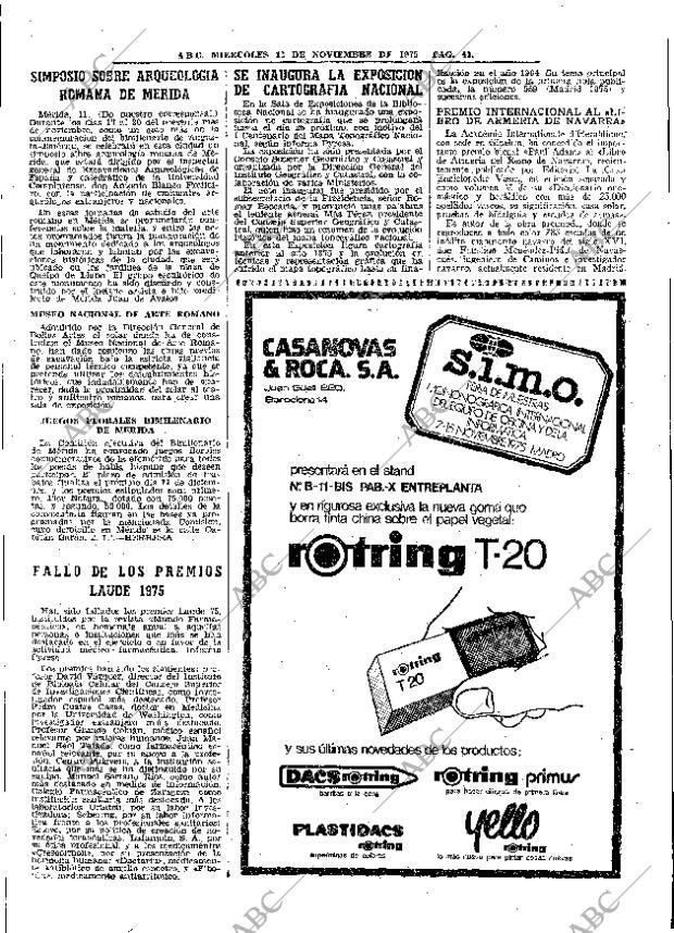 ABC MADRID 12-11-1975 página 67
