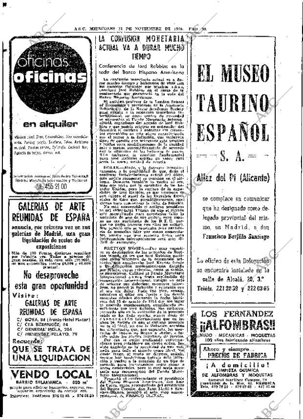 ABC MADRID 12-11-1975 página 76