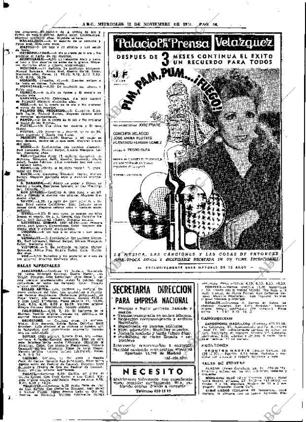 ABC MADRID 12-11-1975 página 90