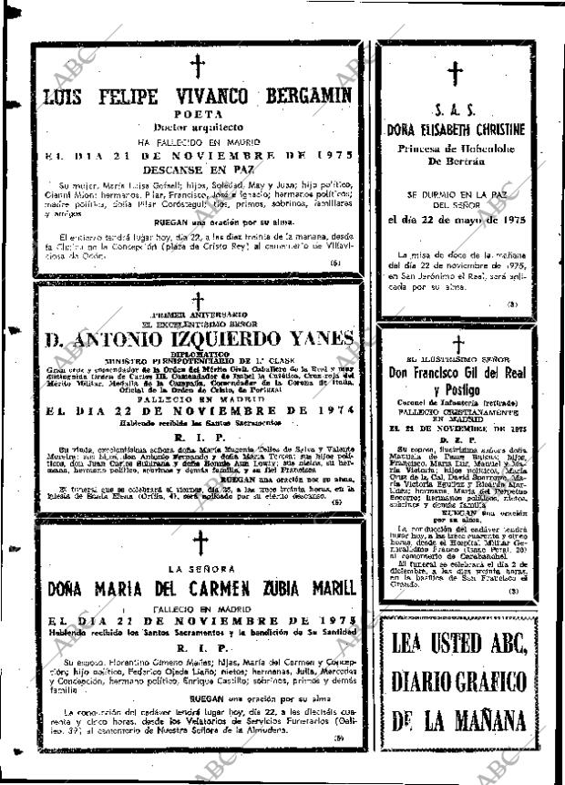 ABC MADRID 22-11-1975 página 108
