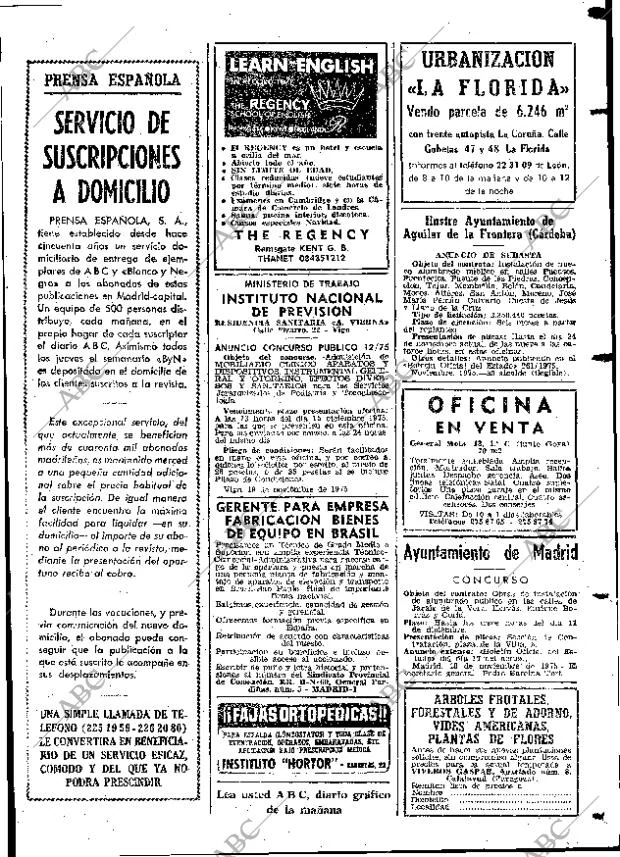 ABC MADRID 22-11-1975 página 109