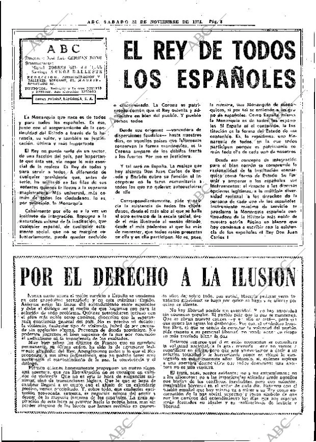 ABC MADRID 22-11-1975 página 35