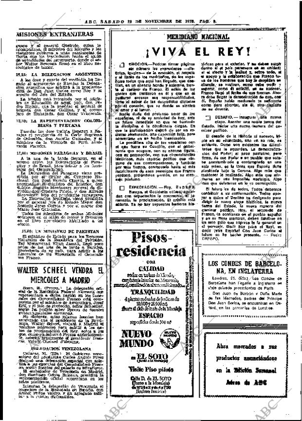 ABC MADRID 22-11-1975 página 41