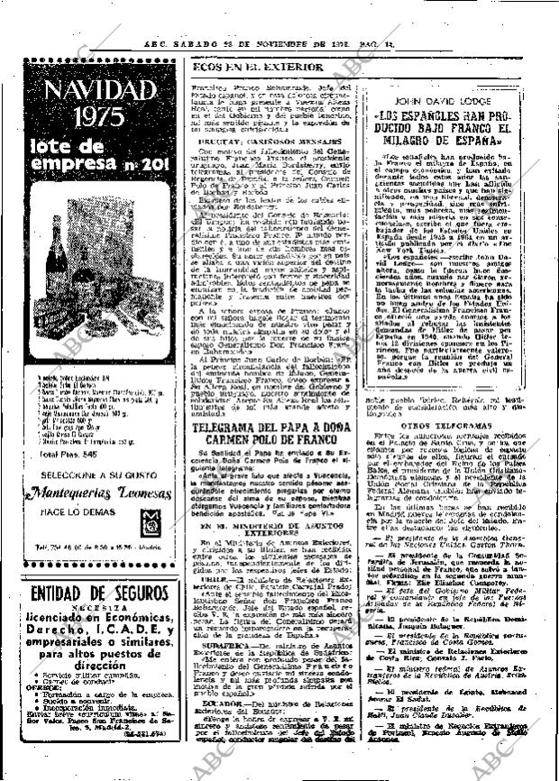 ABC MADRID 22-11-1975 página 46