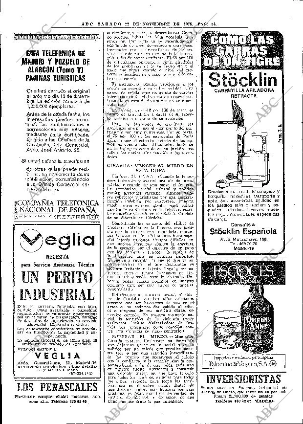 ABC MADRID 22-11-1975 página 56