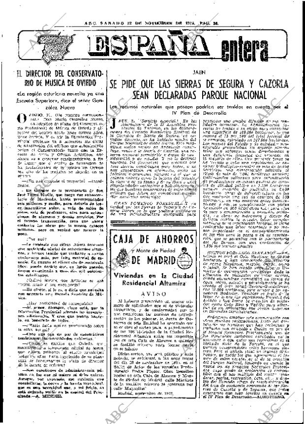 ABC MADRID 22-11-1975 página 57