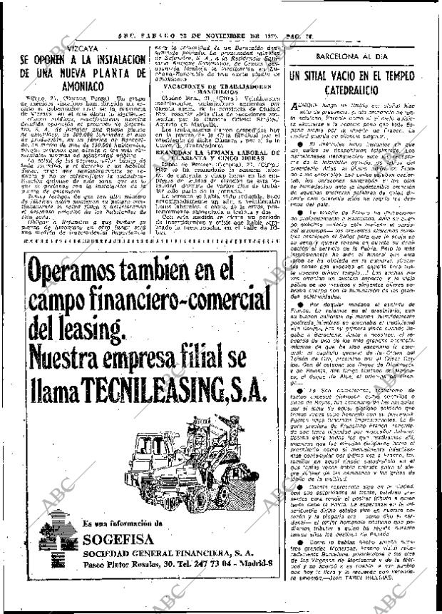 ABC MADRID 22-11-1975 página 58