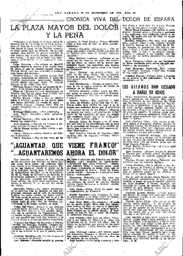 ABC MADRID 22-11-1975 página 69