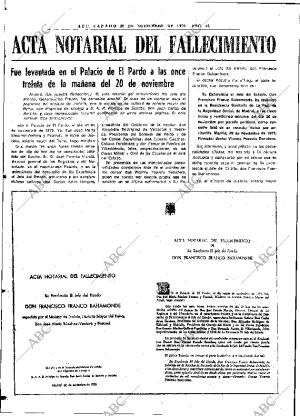 ABC MADRID 22-11-1975 página 76