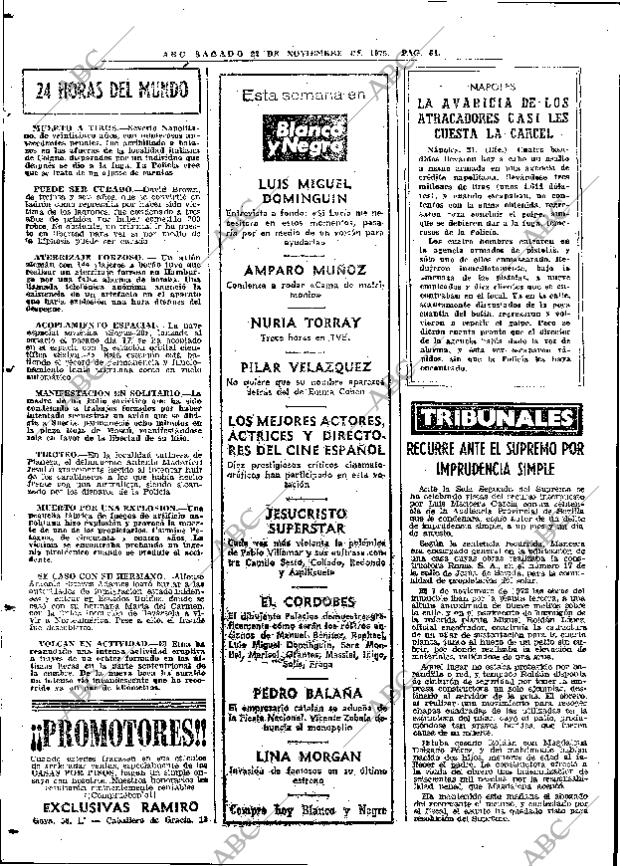 ABC MADRID 22-11-1975 página 96