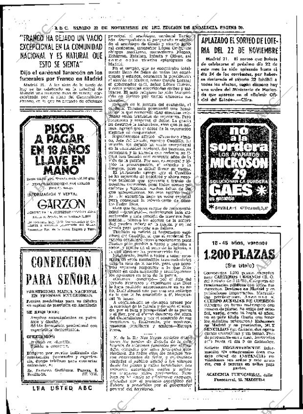 ABC SEVILLA 22-11-1975 página 30