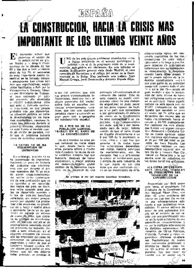 BLANCO Y NEGRO MADRID 22-11-1975 página 19