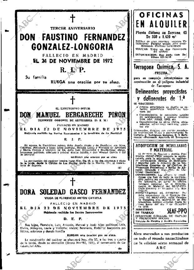 ABC MADRID 23-11-1975 página 118